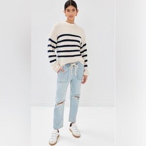 One Teaspoon Shabbies Drawsting Boyfriend jean -like new!